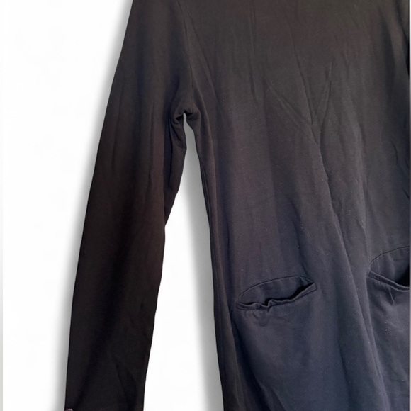 Eileen Fisher Black Long Sleeve Dress with pockets - medium - Picture 3 of 5